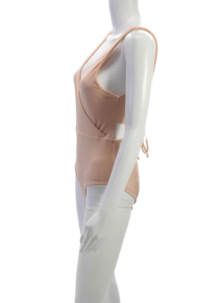 Cami And Jax Women Swimwear One Piece Beige Size L