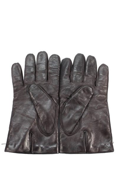 Villa Rouge Womens Leather Knee High Cowboy Boots Brown Size 38 8