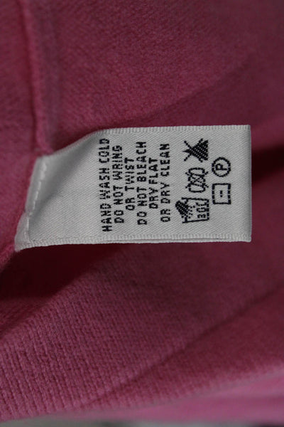 Lilly Pulitzer Women Pink Cashmere Sleeveless Scoop Neck Basic Tank Size XS