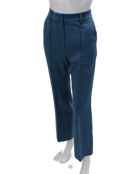 Greylin Anthropologie Womens Blue Dress Pants Zip 96% Polyester Size XS