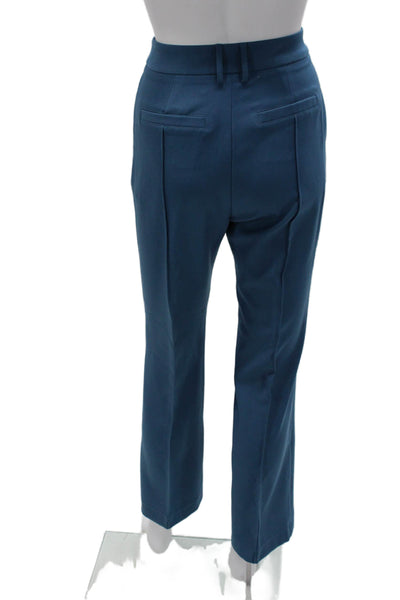 Greylin Anthropologie Womens Blue Dress Pants Zip 96% Polyester Size XS
