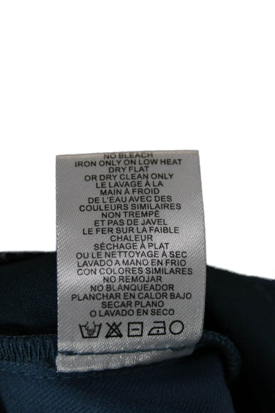 Greylin Anthropologie Womens Blue Dress Pants Zip 96% Polyester Size XS