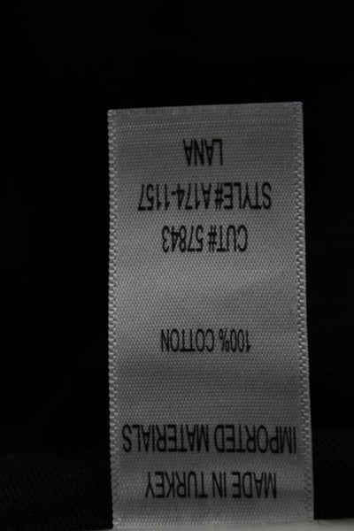 Agolde Womens Straight High Rise Black Jeans Size 25