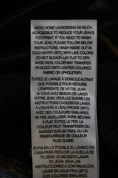 Frame Womens Skinny Jeans Blue Mid Rise Cotton Blend Size 23