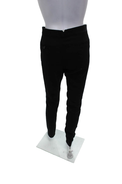 Polo Ralph Lauren Womens Dress Pants Black Wool Zip Size 6