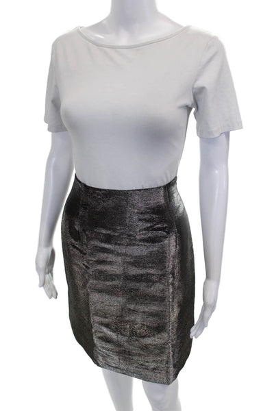 Ralph Lauren Womens Black Mini Straight Pencil Skirt Size 6