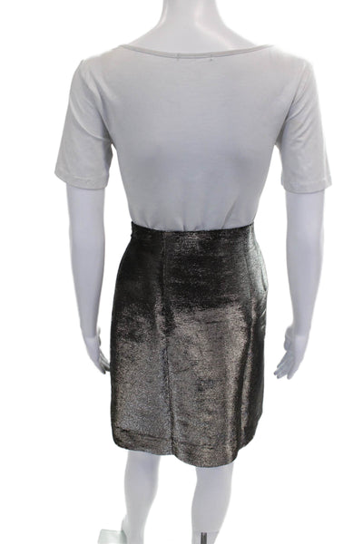 Ralph Lauren Womens Black Mini Straight Pencil Skirt Size 6