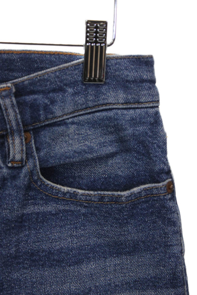 Polo Ralph Lauren Mens Straight Blue Cotton High Rise Jeans Size 26