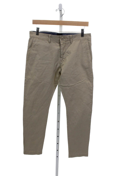 J Crew Mens Chino Pants Beige Size 29