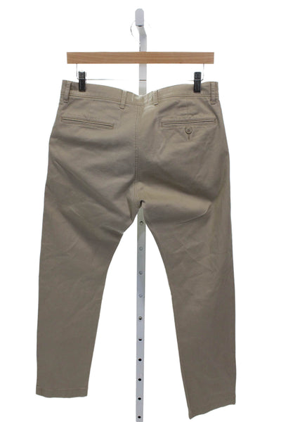 J Crew Mens Chino Pants Beige Size 29