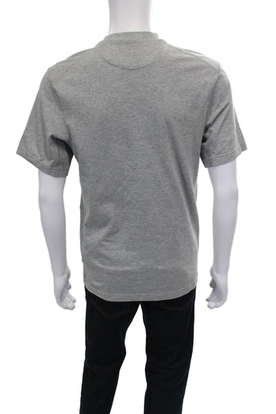 Nike Mens Basic T-Shirt Gray Crew Neck Short Sleeve Cotton Size S