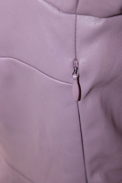 Zara Women Purple Collared Short Sleeve Shirt Dress Polyester Button Size S