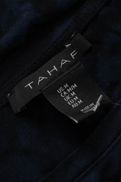 Tahari Women Overcoat Gray Size M
