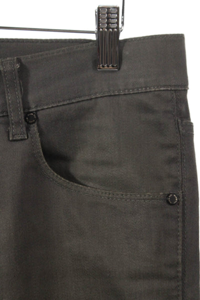 Zara Mens Gray Button Cotton Jeans Size 30