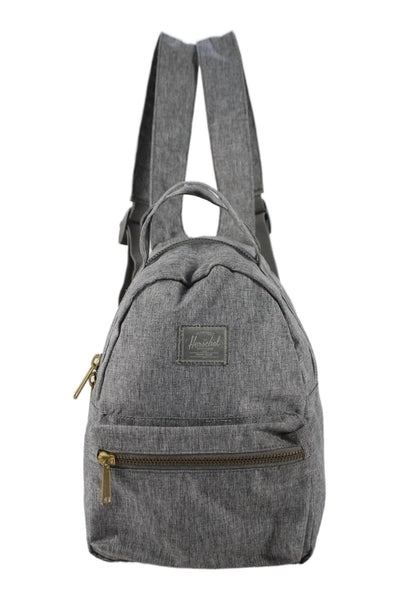 herschel backpack front pocket Herschel Supply Co. Womens Pocket Front Logo Small Canvas Backpack Han