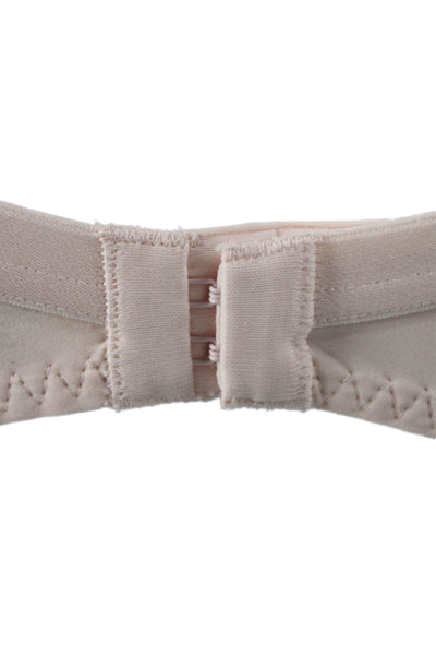 Simone Perele Womens Embroidered Under Wire Bra Pink Size 34 C