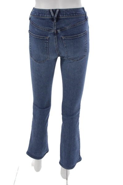 Veronica Beard Women Flared Blue Jeans Size 23
