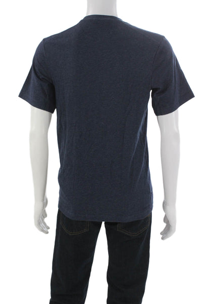 Nike Mens Basic Blue Cotton Crew Neck Short Sleeve T-Shirt Size S