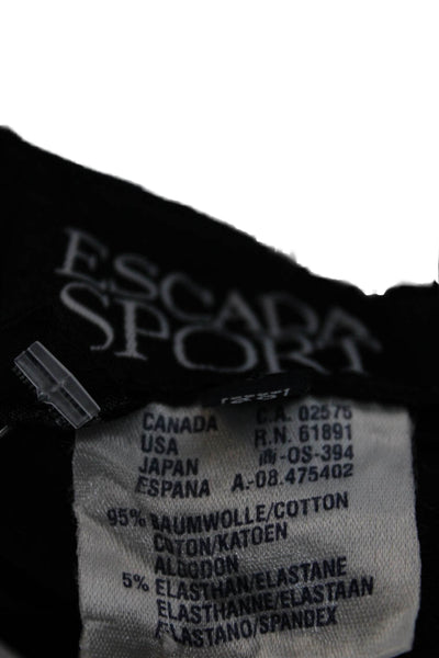 Escada Sport Womens Straight Pencil Skirt Blue Size 40