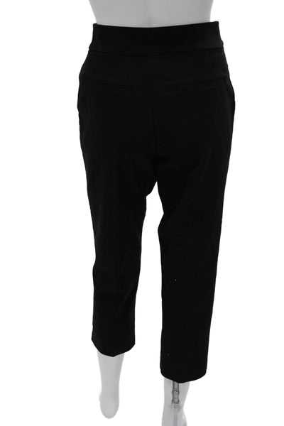 Michael Michael Kors Womens Cropped Black Pants Zip Size 2