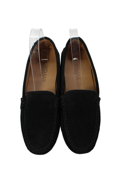 Cordani Womens Slip On Round Toe Suede Parma Driver Loafers Navy Size 37