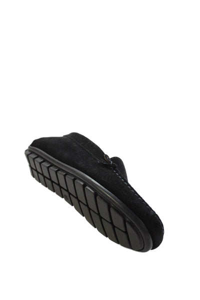 Cordani Womens Slip On Round Toe Suede Parma Driver Loafers Navy Size 37