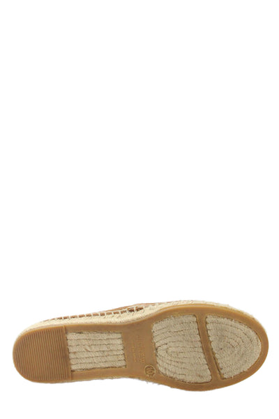 J Crew Womens Suede Slip On Espadrille Flats Brown Size 10