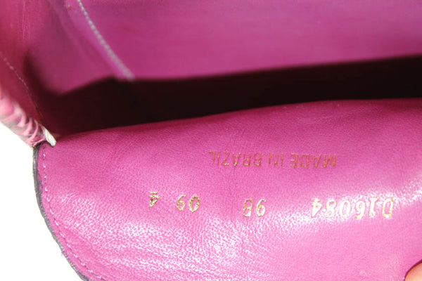 Cole Haan Womens Leather Animal Print Loafers Pink Size 9B