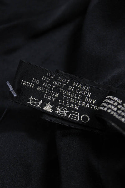 Ralph Lauren Black Label Women Black Basic Jacket Wool Cashmere Size 4
