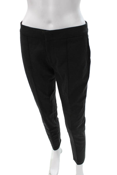 Vince Women Black Cupro Dress Pants Zip Inseam 27 Size 0