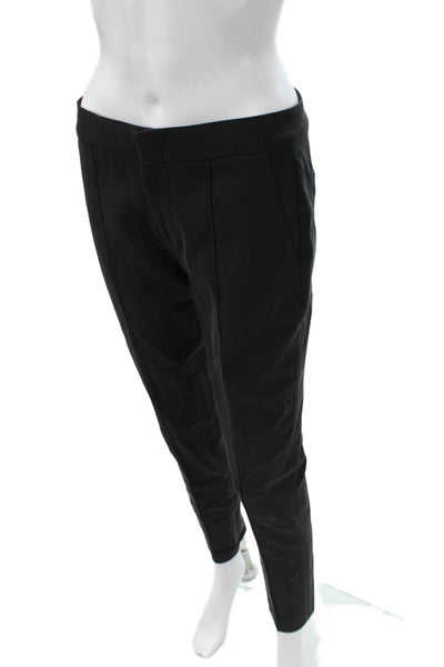 Vince Women Black Cupro Dress Pants Zip Inseam 27 Size 0