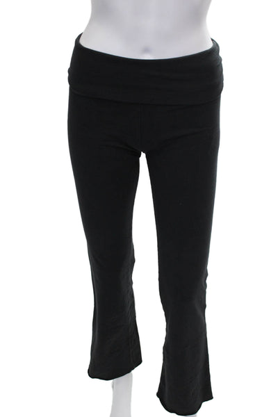 Skims Women Black Cotton Leggings Pull On Size S