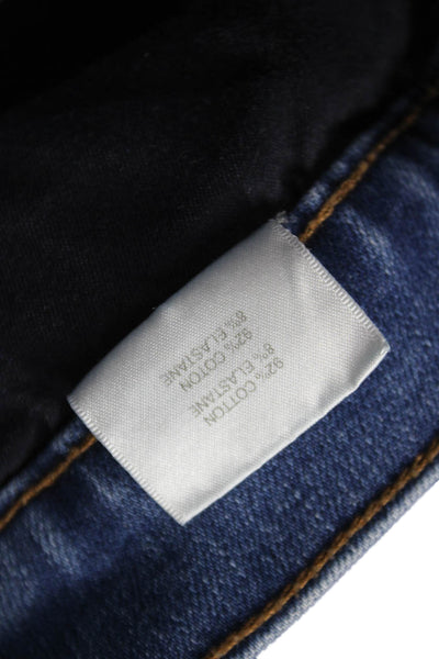 J Brand Women Skinny Jeans Blue High Rise Zip Inseam 26 Size 27