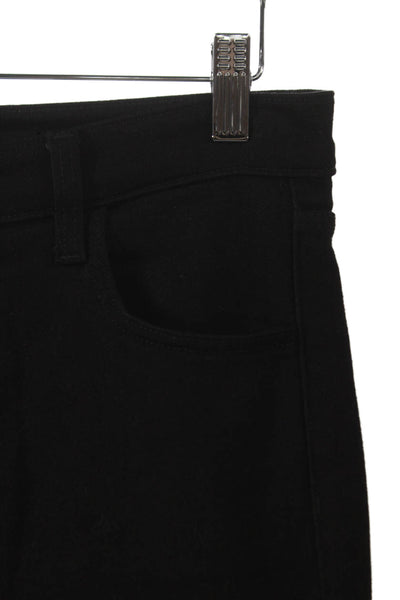 J Brand Womens Skinny High Rise Black Jeans Size 27