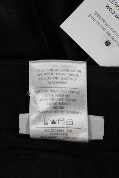 Joes Jeans Womens Wide Leg High Rise Black Jeans Size 25