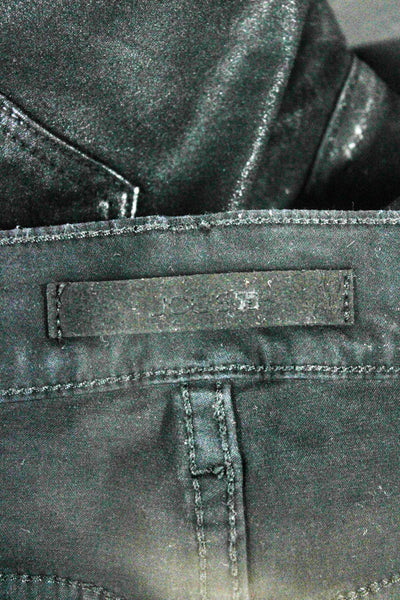 Joes Jeans Womens Wide Leg High Rise Black Jeans Size 25