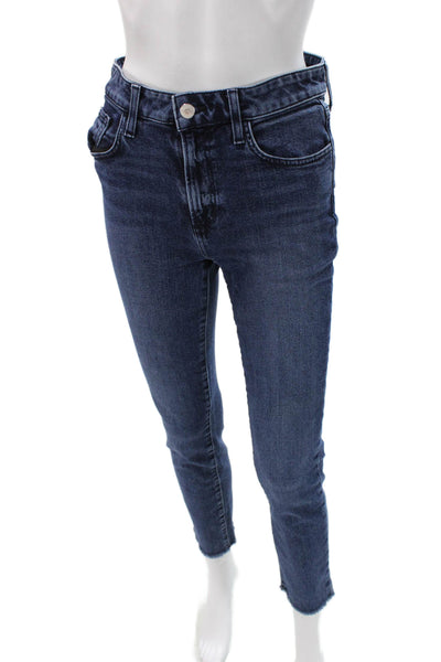 Joes Jeans Womens Skinny Jeans Blue Mid Rise Size 26