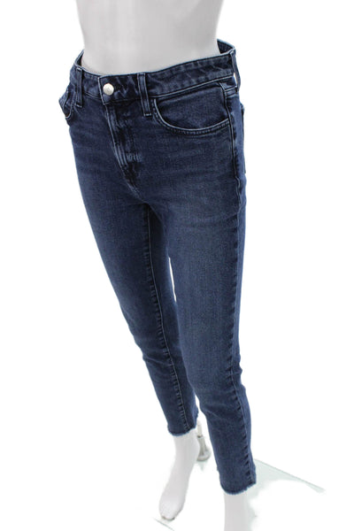 Joes Jeans Womens Skinny Jeans Blue Mid Rise Size 26