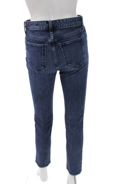 Joes Jeans Womens Skinny Jeans Blue Mid Rise Size 26