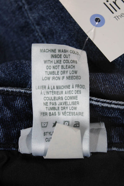 Joes Jeans Womens Skinny Jeans Blue Mid Rise Size 26