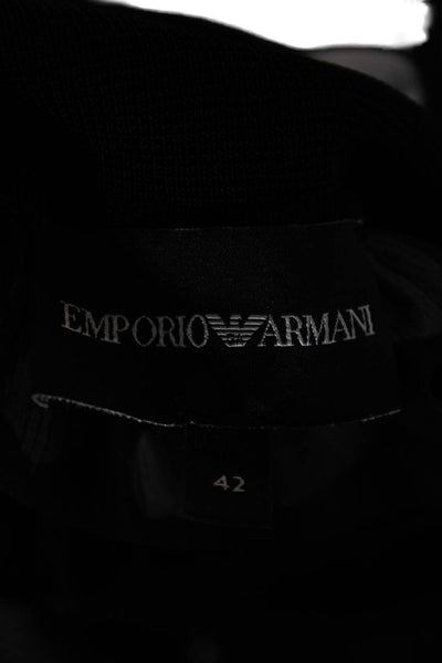 Emporio Armani Womens Cardigan Multicolor Cotton Long Sleeve Heart Size 42