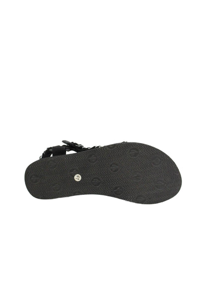 Arizona Love Womens Chain Link Slingbacks Hiking Sandals Black Size 41 11