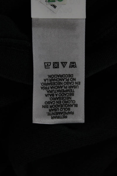 Vineyard Vines Womens Black Cotton T-Shirt Longsleeve Logo Size S