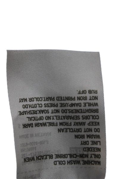 Uniqlo Unisex Adults Basic Blue Short Sleeve Crew Neck Cotton T-Shirt Size S