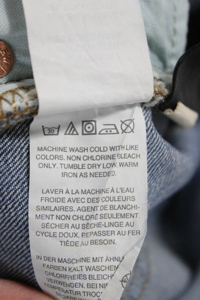 J Crew Womens Blue Skinny Jeans Petite Size 27