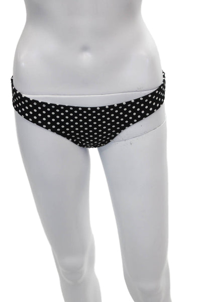J Crew Women Black Polka Dot Swimwear Size XS