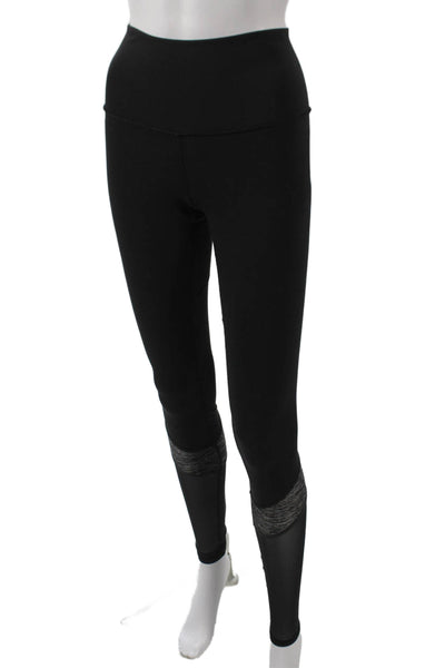 Lululemon Women Compression Nylon Black Leggings Size 6