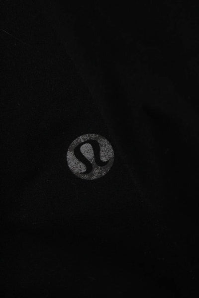 Lululemon Women Ankle Leggings Black Nylon Size 6