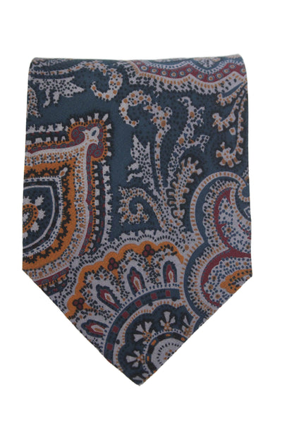 Designer Mens Abstract Print Classic Tie Multicolor