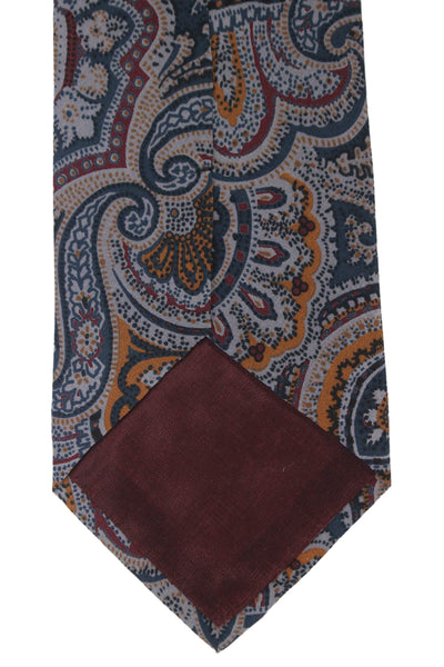 Designer Mens Abstract Print Classic Tie Multicolor